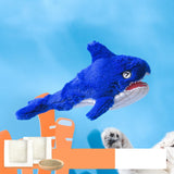 Electric Realistic Flopping Fish Comfortable Moving for Biting Chewing Dogs Blue - Aladdin Shoppers