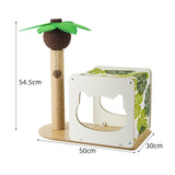 Cat House Kitty Scratch Posts Furniture Protector Sleeping Scratching Post - Aladdin Shoppers