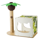 Cat House Kitty Scratch Posts Furniture Protector Sleeping Scratching Post - Aladdin Shoppers