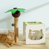 Cat House Kitty Scratch Posts Furniture Protector Sleeping Scratching Post - Aladdin Shoppers