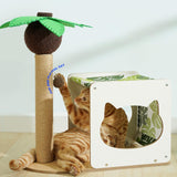 Cat House Kitty Scratch Posts Furniture Protector Sleeping Scratching Post - Aladdin Shoppers