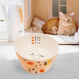 Raised Cat Food Bowl Non Slip Pet Bowls Drinking Bowl Dog Bowl Pet Feeder Water Bowl Paw - Aladdin Shoppers