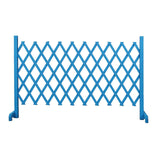 Wooden Pet Fence Expanding Room Divider Barrier Dog Gate for House Stair Blue - Aladdin Shoppers
