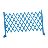Wooden Pet Fence Expanding Room Divider Barrier Dog Gate for House Stair Blue - Aladdin Shoppers