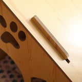Wooden Kitty House Cat Shelter Comfortable for Small Dogs Without Door - Aladdin Shoppers