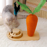 Turntable Interactive Toy Furniture Protector Cat Claw Cat Scratching Post - Aladdin Shoppers