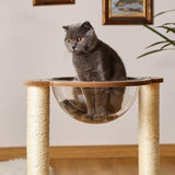 Durable Cat Scratch Post Plush Perch Kitten Scratcher Cats Climbing Frame - Aladdin Shoppers