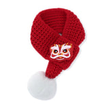 Cat Knit Scarf, Dog Scarf Neck Warmer Bandana Pet Scarf for New Year Festive S - Aladdin Shoppers