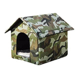 Outdoor Feral Cats Warm House Waterproof Tent Thickened Stray Cats Shelter 35cmx30cmx35cm - Aladdin Shoppers