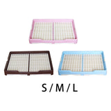 Indoor Pet Training Toilet Tray Puppy Pee Tray Potty Trainer for Kitten S Pink - Aladdin Shoppers