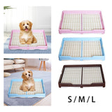Indoor Pet Training Toilet Tray Puppy Pee Tray Potty Trainer for Kitten S Pink - Aladdin Shoppers