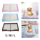 Indoor Pet Training Toilet Tray Puppy Pee Tray Potty Trainer for Kitten S Pink - Aladdin Shoppers