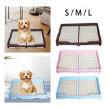 Indoor Pet Training Toilet Tray Puppy Pee Tray Potty Trainer for Kitten S Pink - Aladdin Shoppers