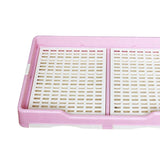 Indoor Pet Training Toilet Tray Puppy Pee Tray Potty Trainer for Kitten S Pink - Aladdin Shoppers