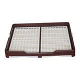 Indoor Pet Training Toilet Tray Puppy Pee Tray Potty Trainer for Kitten S Coffee - Aladdin Shoppers