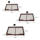 Indoor Pet Training Toilet Tray Puppy Pee Tray Potty Trainer for Kitten S Coffee - Aladdin Shoppers