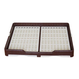 Indoor Pet Training Toilet Tray Puppy Pee Tray Potty Trainer for Kitten M Coffee - Aladdin Shoppers