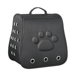 Cat Backpack Carrier Carrying Bag Portable for Outdoor Hiking for Small Dogs black - Aladdin Shoppers