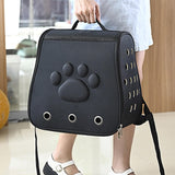 Cat Backpack Carrier Carrying Bag Portable for Outdoor Hiking for Small Dogs black - Aladdin Shoppers