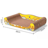 Durable Cat Scratcher Lounge for Indoor Cats Grind Claws Scratching Board - Aladdin Shoppers