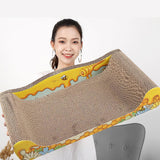 Durable Cat Scratcher Lounge for Indoor Cats Grind Claws Scratching Board - Aladdin Shoppers