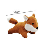 Cute Puzzle Dog Toy Squeaky Stuffed Interactive for puppy Toys Small Brown Animal - Aladdin Shoppers