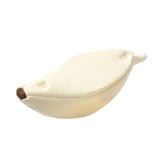 Banana Cats Bed House Lovely Pet Supplies Warm for Kittens Dogs Bed Beige - Aladdin Shoppers