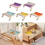 Cat Window Perch Lounge Mount Hammock Adjustable Seat for No Suction Cup Violet Pink - Aladdin Shoppers