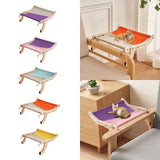 Cat Window Perch Lounge Mount Hammock Adjustable Seat for No Suction Cup Violet Pink - Aladdin Shoppers