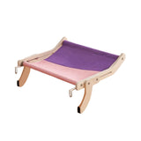 Cat Window Perch Lounge Mount Hammock Adjustable Seat for No Suction Cup Violet Pink - Aladdin Shoppers