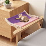 Cat Window Perch Lounge Mount Hammock Adjustable Seat for No Suction Cup Violet Pink - Aladdin Shoppers