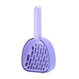 Cat Litter Dustpan Pet Litter Scooper Indoor Sand Sifting Pet Cleaning Tool Purple - Aladdin Shoppers