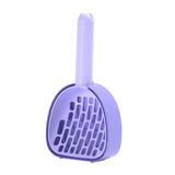 Cat Litter Dustpan Pet Litter Scooper Indoor Sand Sifting Pet Cleaning Tool Purple - Aladdin Shoppers