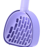 Cat Litter Dustpan Pet Litter Scooper Indoor Sand Sifting Pet Cleaning Tool Purple - Aladdin Shoppers