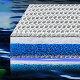 Aquarium Filter Media Filtering Filter Floss Foam for Fish Tank Aquarium 50cmx11cmx1cm - Aladdin Shoppers