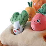 Baby Preschool Learning Toy Vegetable Plush Toy Accessories Size 37x35cm - Aladdin Shoppers