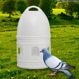 Pigeon Water Dispenser Feeder Large Capacity Bird Drinker for Parakeet White - Aladdin Shoppers