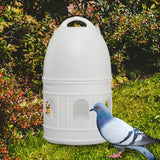 Pigeon Water Dispenser Feeder Large Capacity Bird Drinker for Parakeet White - Aladdin Shoppers