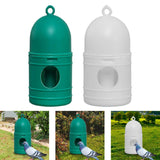 Parrot Water Dispenser Pigeon Drinker Waterer for Parakeet Cage Accessories Green - Aladdin Shoppers