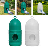 Parrot Water Dispenser Pigeon Drinker Waterer for Parakeet Cage Accessories Green - Aladdin Shoppers