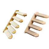 Wall Mounted Cat Stairway Indoor Cats Climbing Shelves for Door Apartment 4 Steps 40x22x6cm - Aladdin Shoppers