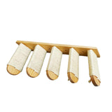 Wall Mounted Cat Stairway Indoor Cats Climbing Shelves for Door Apartment 5 Step 54x20x22cm - Aladdin Shoppers