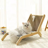 Cat Scratch Pad Nest Bed Interactive Play Recliner Furniture Protection - Aladdin Shoppers