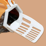 Portable Pets Scooper Removable Durable Cleaner Tool for Pets Supplies Puppy Yellow - Aladdin Shoppers