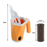 Portable Pets Scooper Removable Durable Cleaner Tool for Pets Supplies Puppy Yellow - Aladdin Shoppers