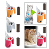Portable Pets Scooper Removable Durable Cleaner Tool for Pets Supplies Puppy Yellow - Aladdin Shoppers