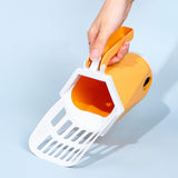 Portable Pets Scooper Removable Durable Cleaner Tool for Pets Supplies Puppy Yellow - Aladdin Shoppers