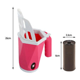 Portable Pets Scooper Removable Durable Cleaner Tool for Pets Supplies Puppy Red - Aladdin Shoppers
