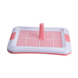 Portable Dog Potty Tray Training Mat Keep Floors Clean Pee Training Tray S Red White - Aladdin Shoppers