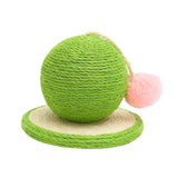 Sisal Scratching Toy Interactive Toy Rest Grind Claw Cat Scratcher Ball Green - Aladdin Shoppers